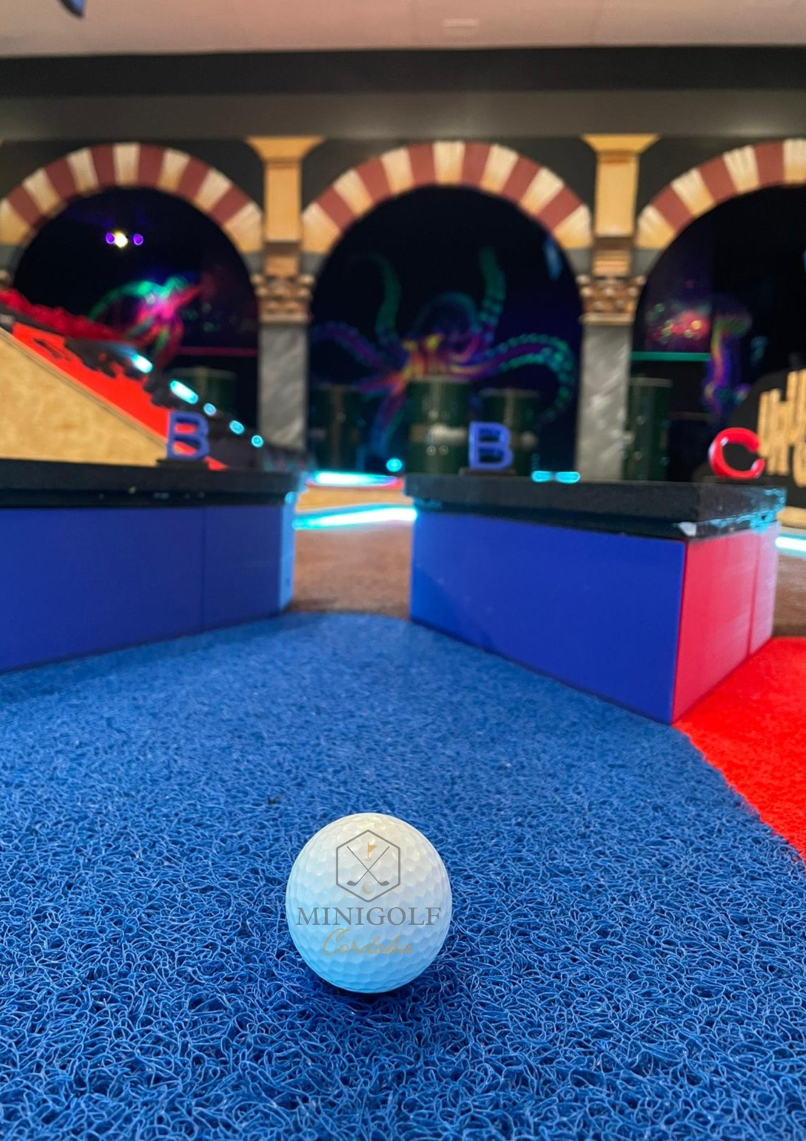Recorrido de hoyos de Minigolf Córdoba
